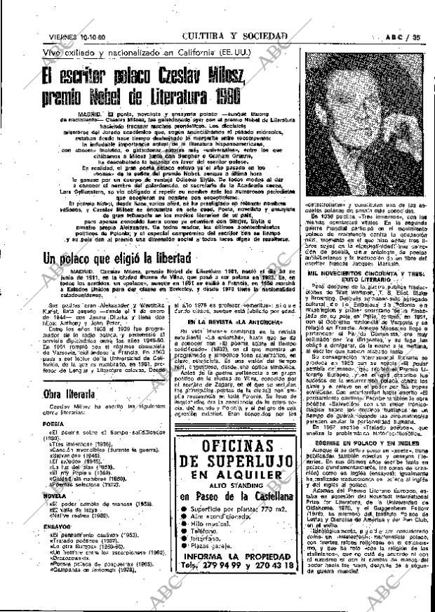 ABC MADRID 10-10-1980 página 47