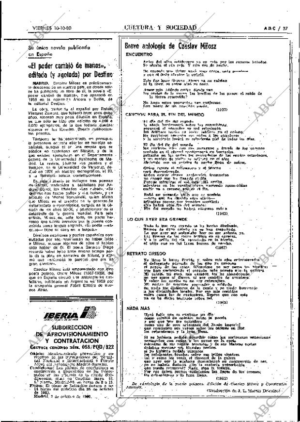 ABC MADRID 10-10-1980 página 49