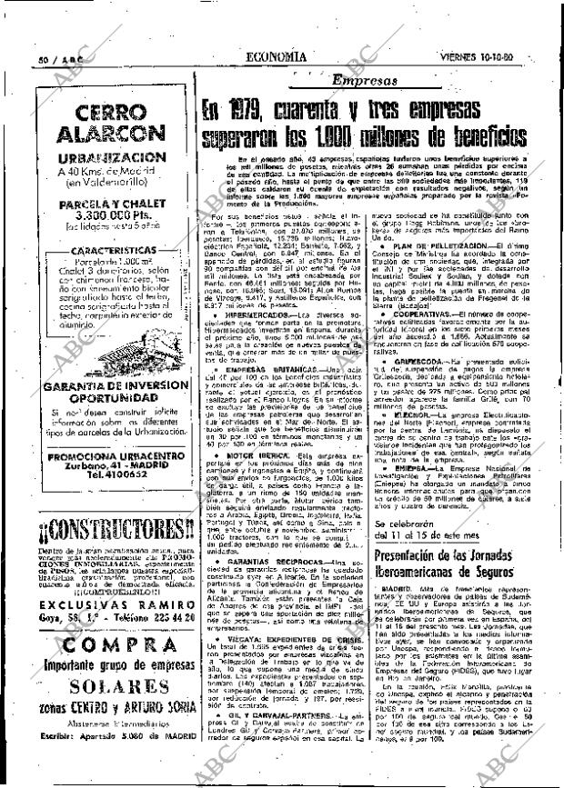 ABC MADRID 10-10-1980 página 62
