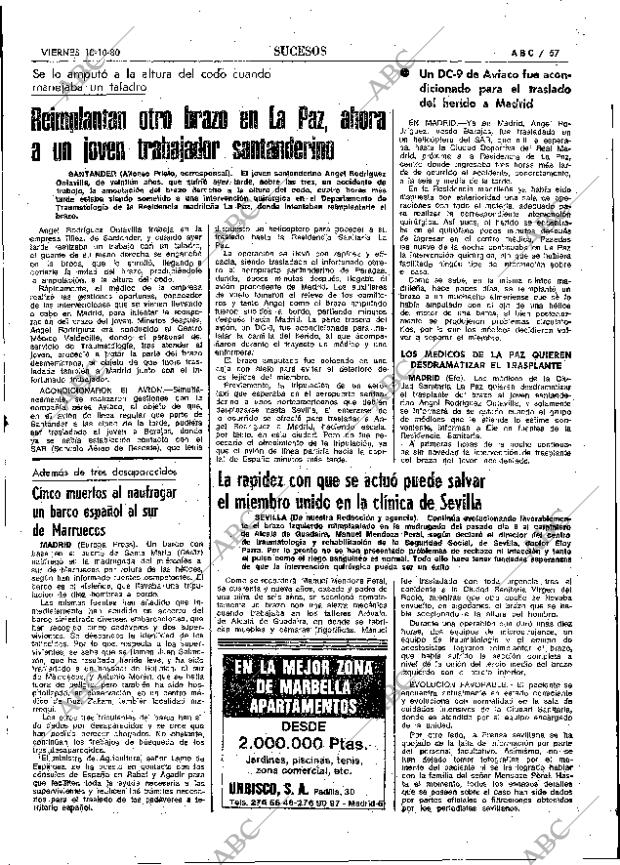 ABC MADRID 10-10-1980 página 69