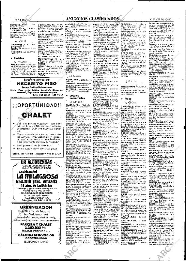 ABC MADRID 10-10-1980 página 88