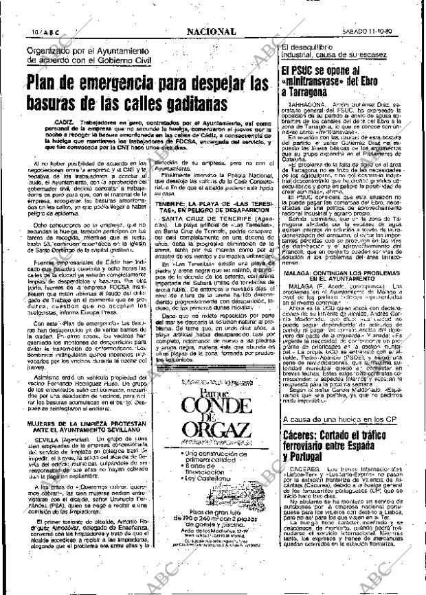 ABC MADRID 11-10-1980 página 18