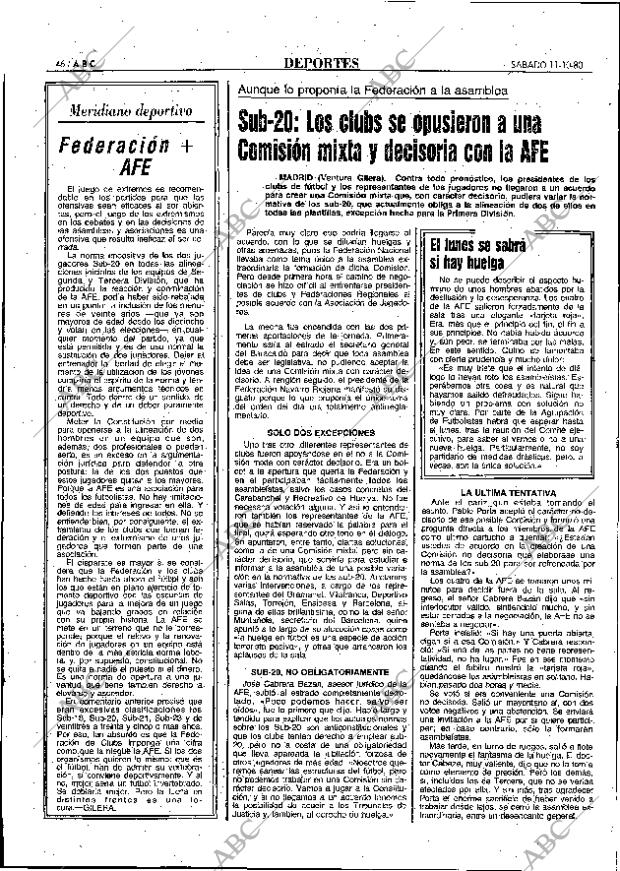 ABC MADRID 11-10-1980 página 54