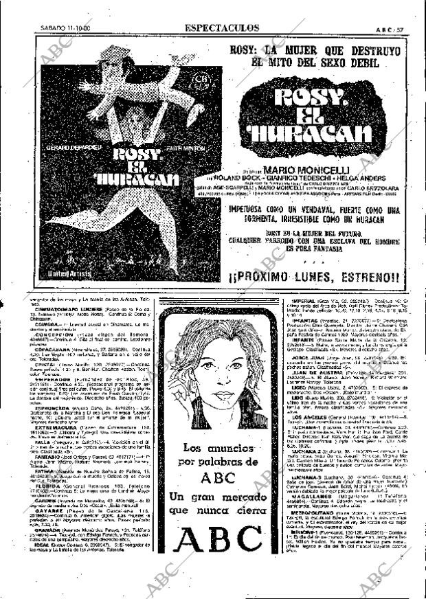 ABC MADRID 11-10-1980 página 65
