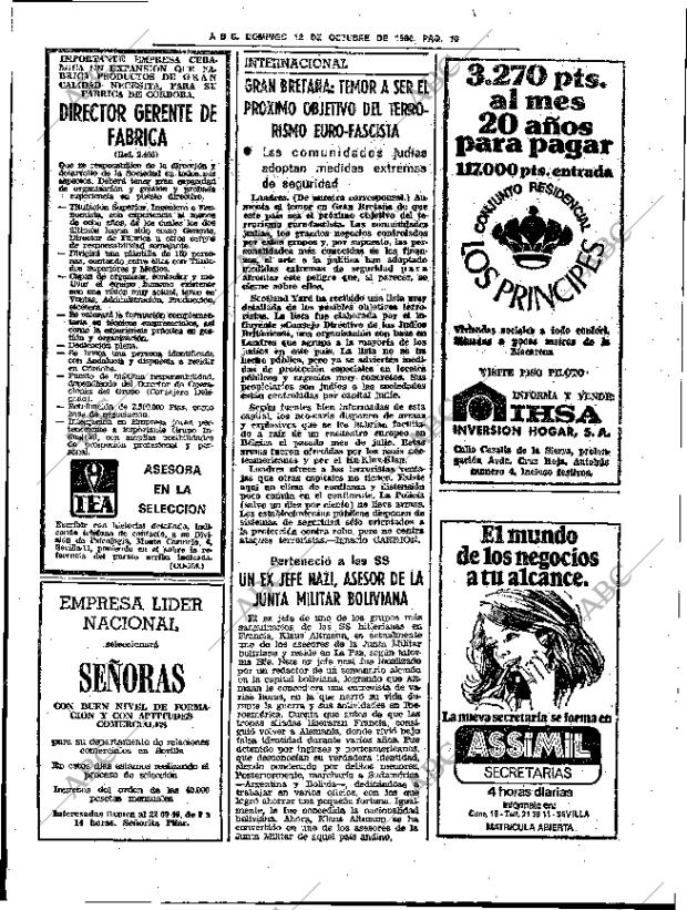 ABC SEVILLA 12-10-1980 página 26