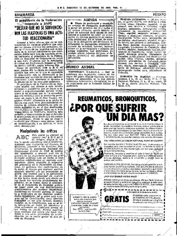 ABC SEVILLA 12-10-1980 página 57
