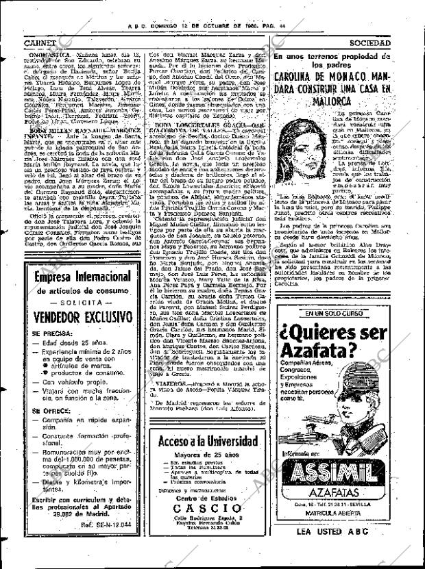 ABC SEVILLA 12-10-1980 página 60