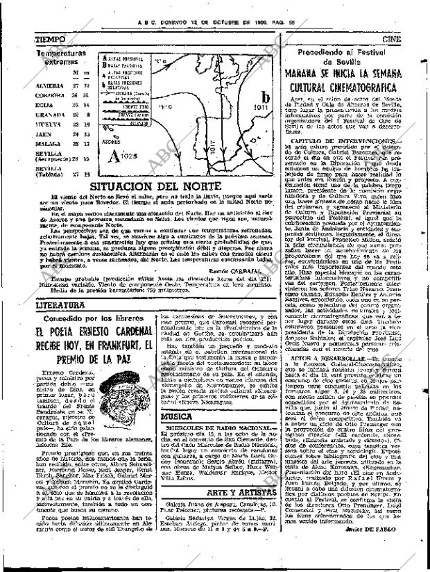 ABC SEVILLA 12-10-1980 página 71