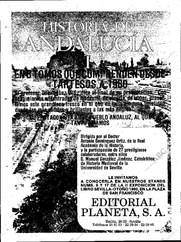 ABC SEVILLA 12-10-1980 página 92