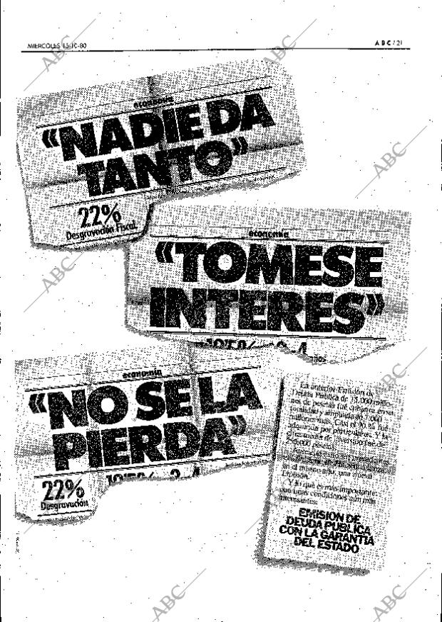 ABC MADRID 15-10-1980 página 37
