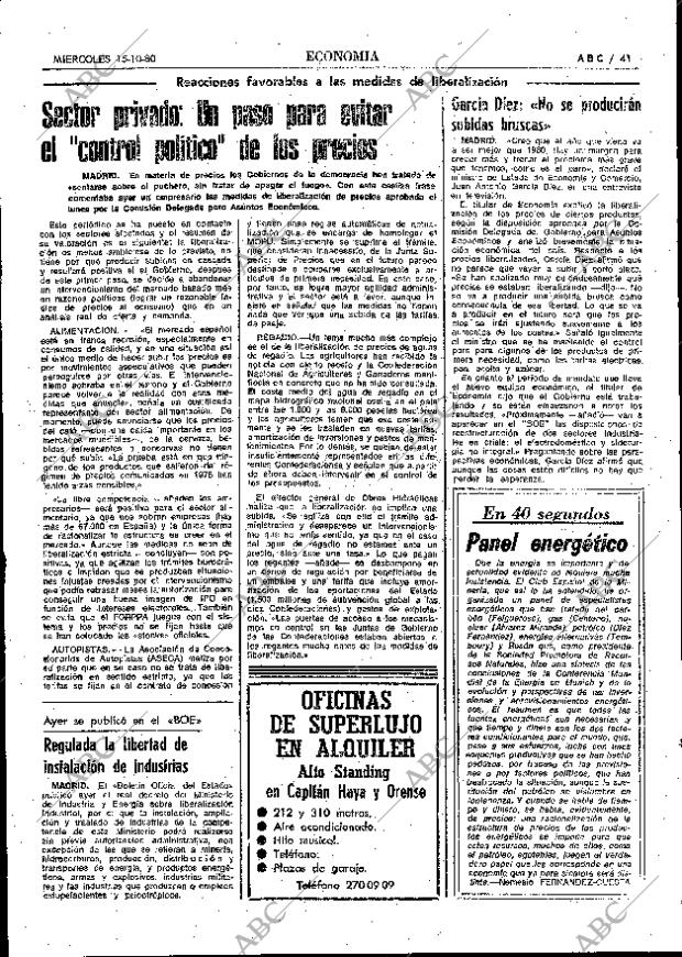 ABC MADRID 15-10-1980 página 57