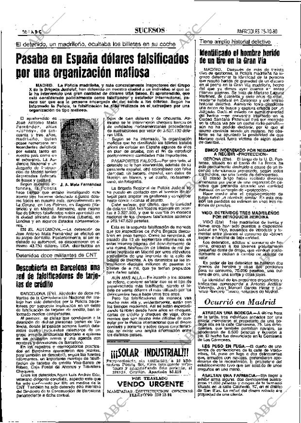 ABC MADRID 15-10-1980 página 66
