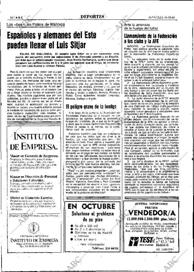 ABC MADRID 15-10-1980 página 70