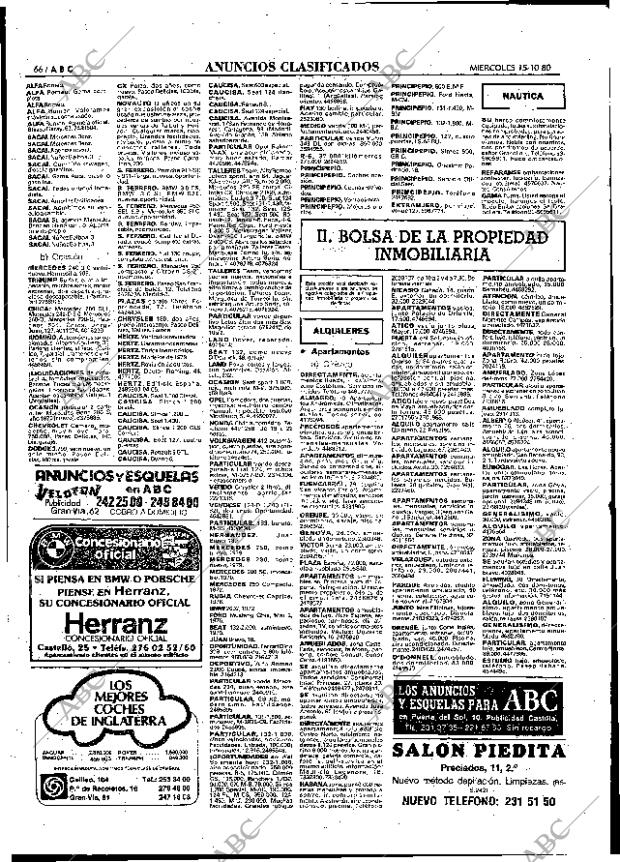 ABC MADRID 15-10-1980 página 82