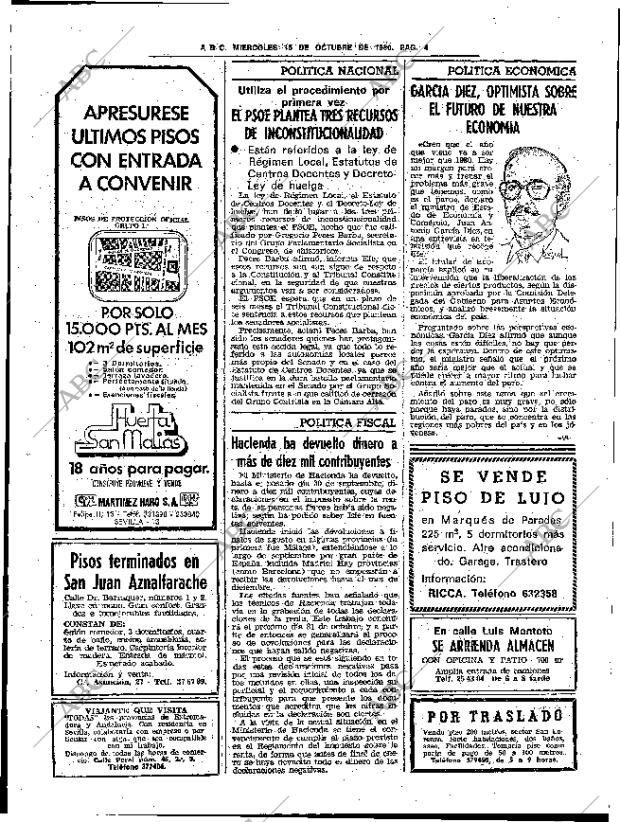 ABC SEVILLA 15-10-1980 página 16