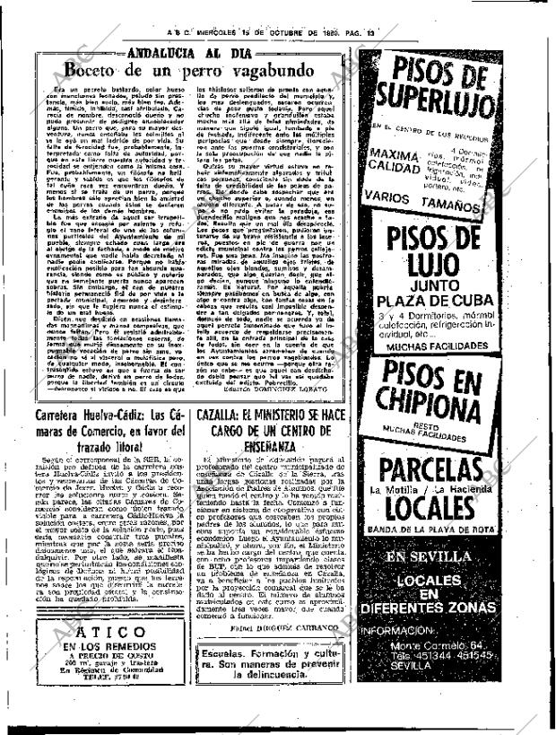 ABC SEVILLA 15-10-1980 página 25