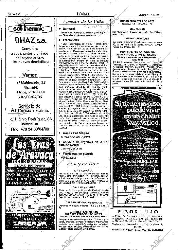 ABC MADRID 17-10-1980 página 40