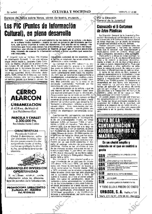 ABC MADRID 17-10-1980 página 44