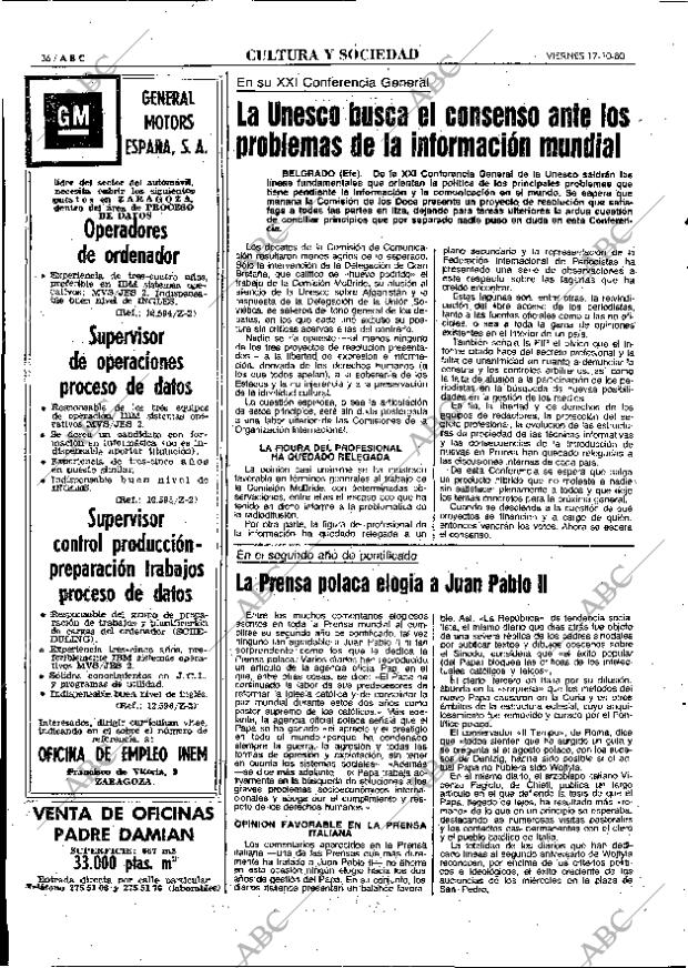 ABC MADRID 17-10-1980 página 48