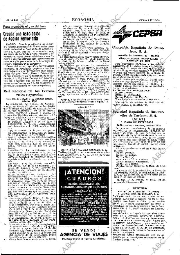 ABC MADRID 17-10-1980 página 56