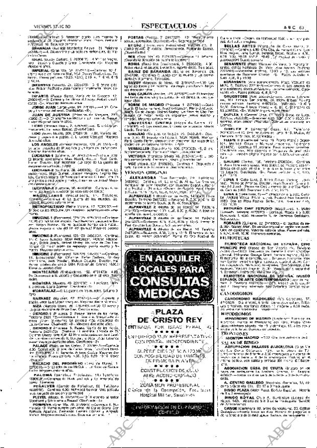 ABC MADRID 17-10-1980 página 75