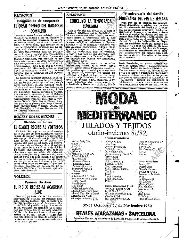 ABC SEVILLA 17-10-1980 página 41