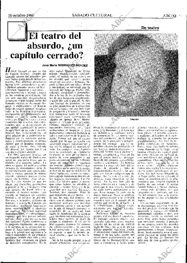ABC MADRID 18-10-1980 página 55