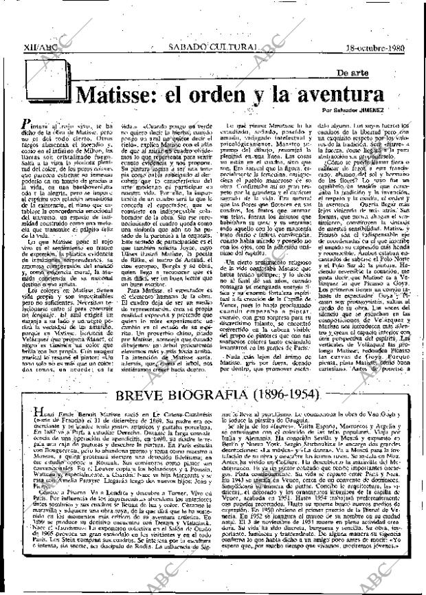 ABC MADRID 18-10-1980 página 56