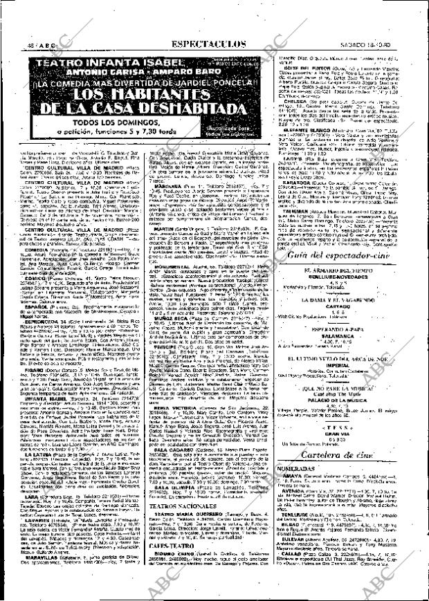 ABC MADRID 18-10-1980 página 76