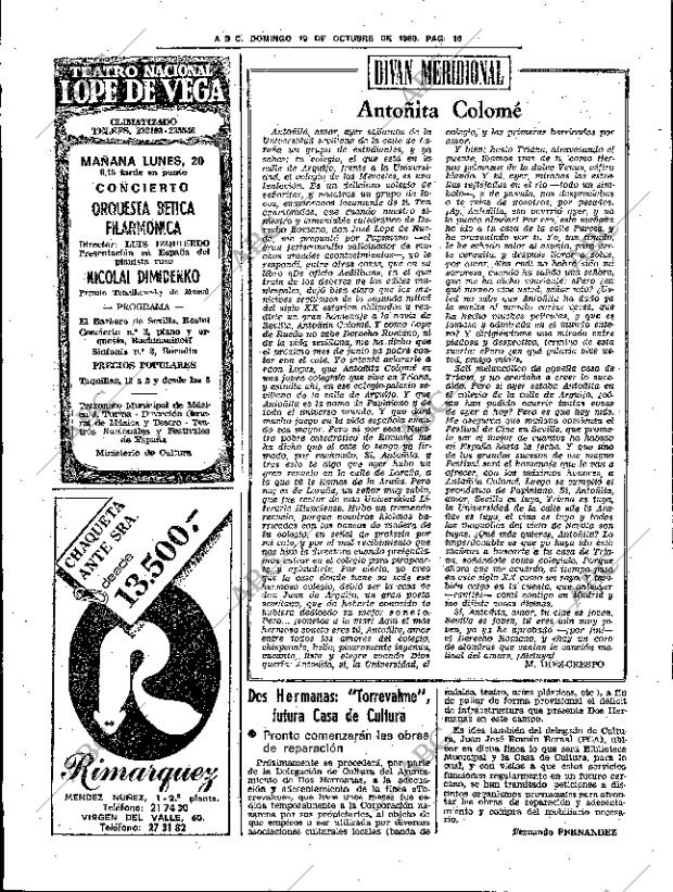 ABC SEVILLA 19-10-1980 página 32