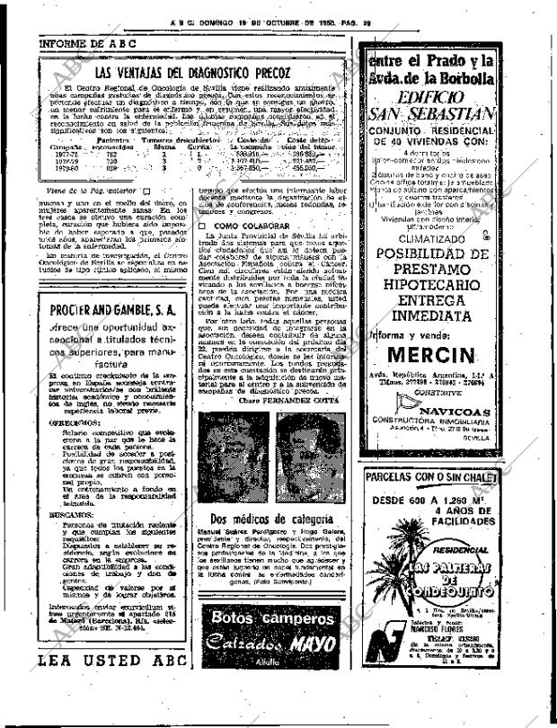 ABC SEVILLA 19-10-1980 página 45