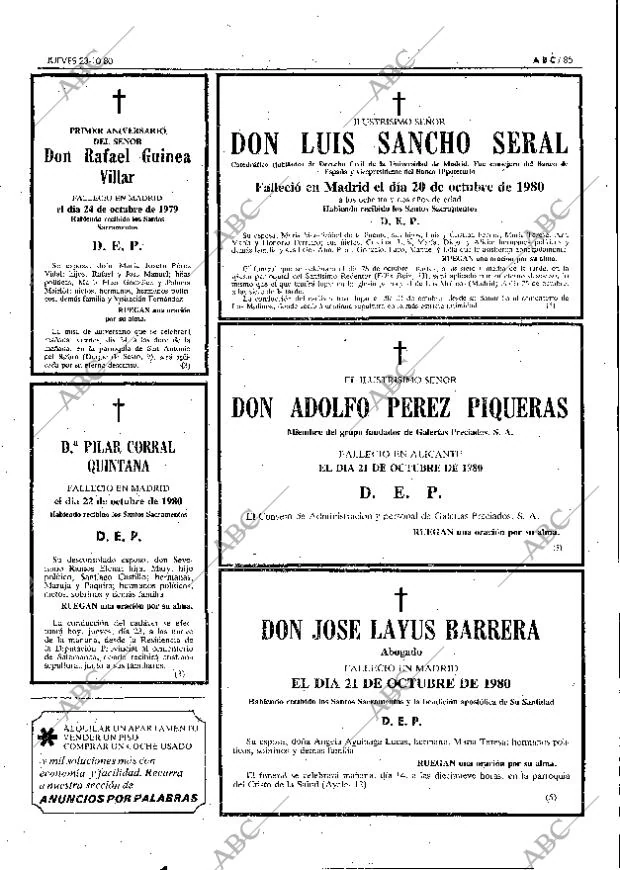 ABC MADRID 23-10-1980 página 101