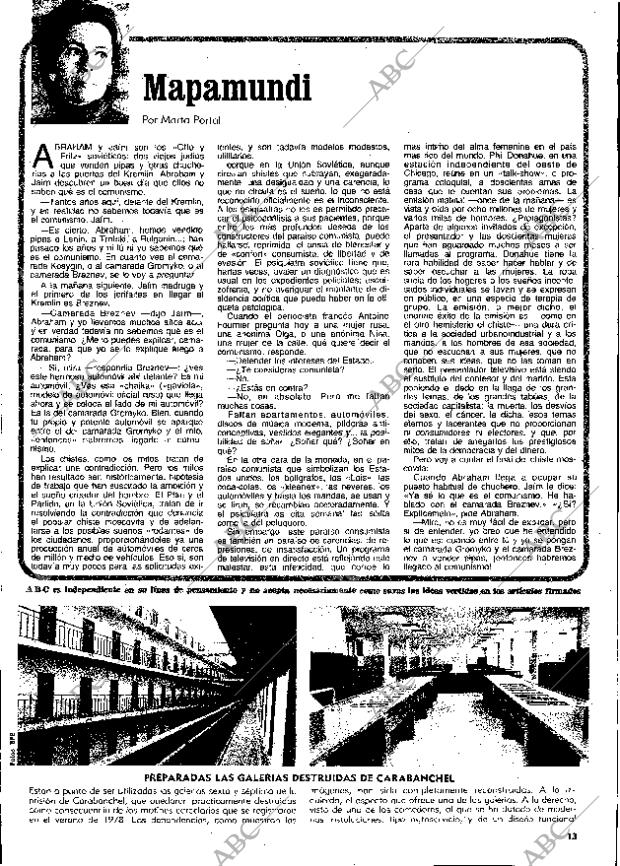 ABC MADRID 23-10-1980 página 13