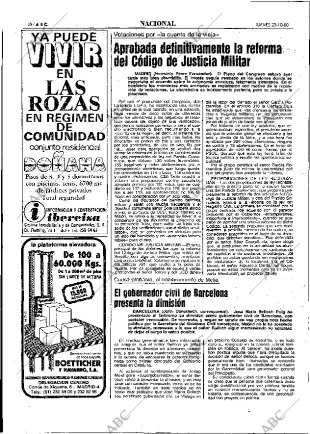 ABC MADRID 23-10-1980 página 26