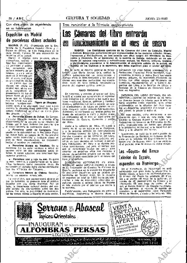 ABC MADRID 23-10-1980 página 52