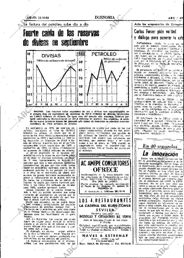 ABC MADRID 23-10-1980 página 59