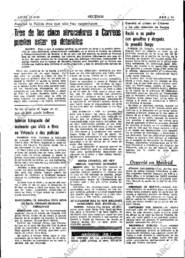 ABC MADRID 23-10-1980 página 69
