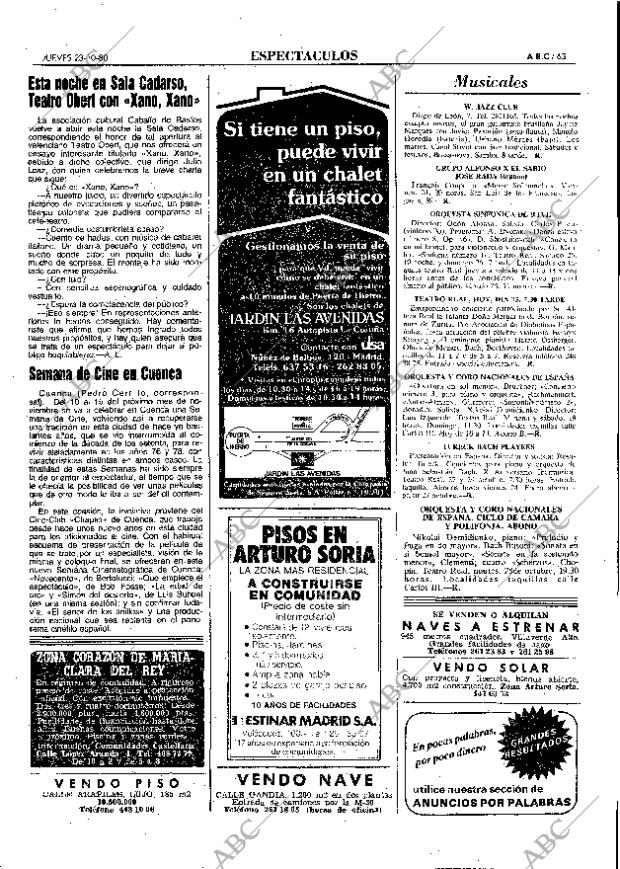 ABC MADRID 23-10-1980 página 79