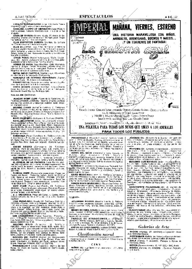 ABC MADRID 23-10-1980 página 85