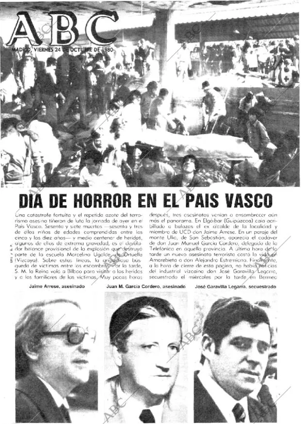 ABC MADRID 24-10-1980 página 1