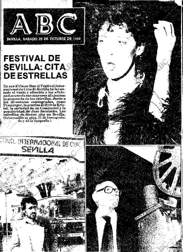 ABC SEVILLA 25-10-1980 página 1