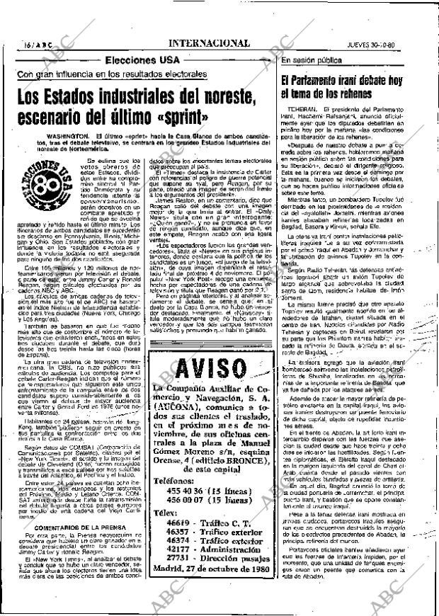 ABC MADRID 30-10-1980 página 28
