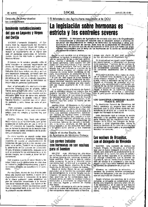 ABC MADRID 30-10-1980 página 40