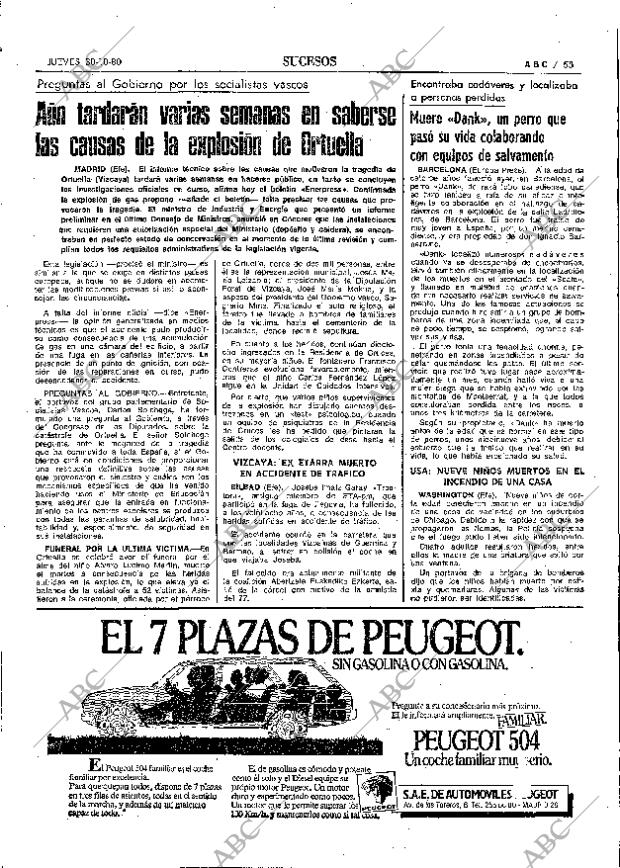 ABC MADRID 30-10-1980 página 67