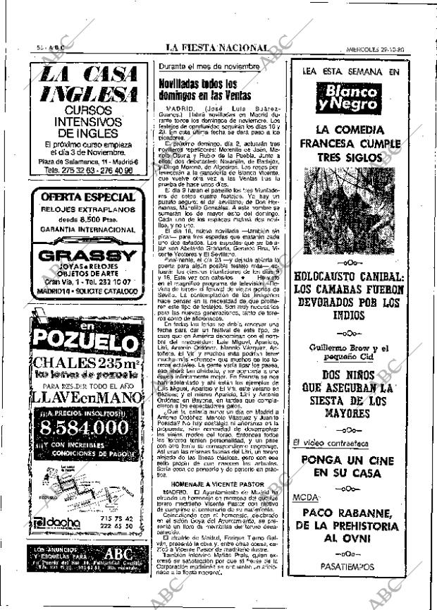 ABC MADRID 30-10-1980 página 68