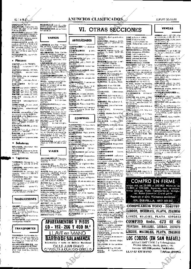 ABC MADRID 30-10-1980 página 94