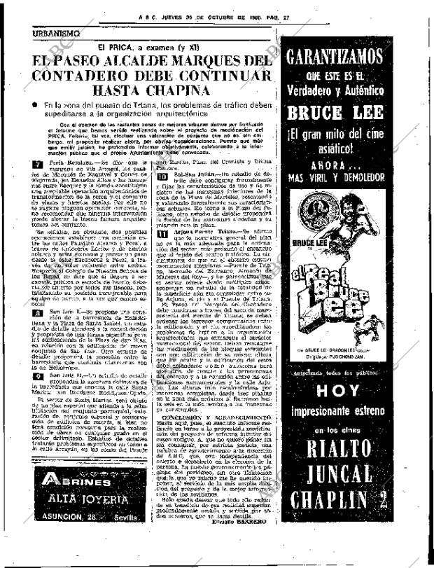 ABC SEVILLA 30-10-1980 página 43