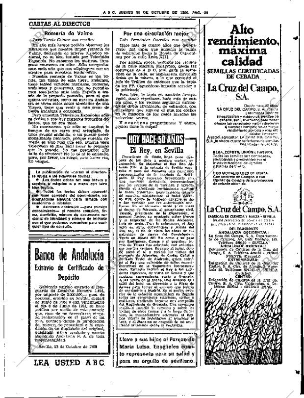 ABC SEVILLA 30-10-1980 página 45