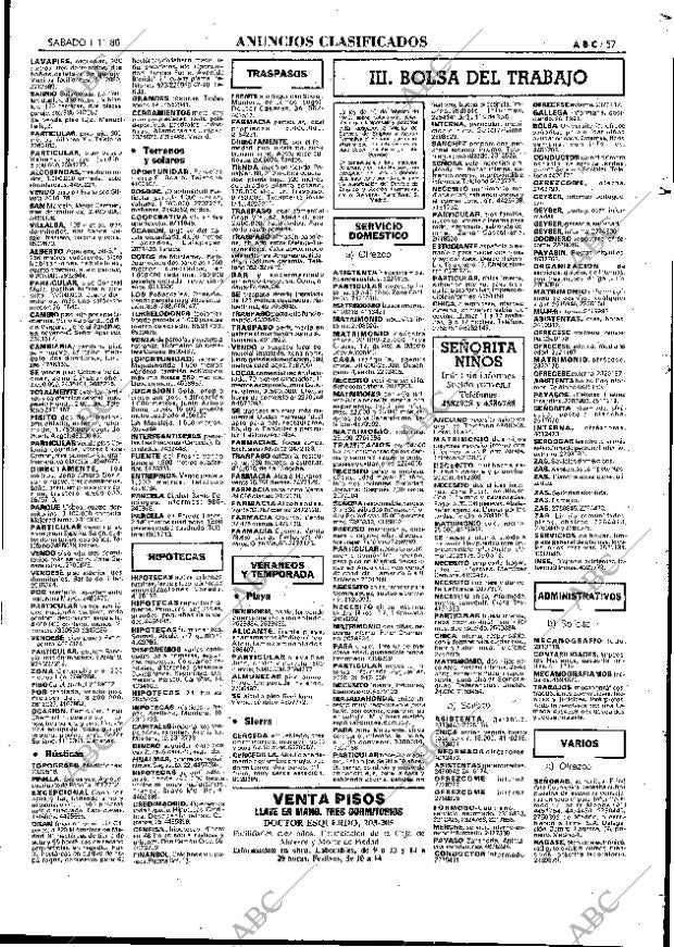 ABC MADRID 01-11-1980 página 85