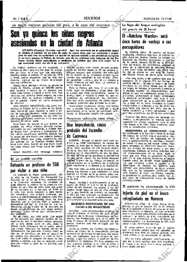 ABC MADRID 12-11-1980 página 62